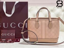 Túi Gucci Ophidia Mini Tote Bag Hồng Dusty Supreme Best Quality
