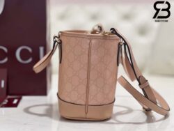 Túi Gucci Ophidia Mini Tote Bag Hồng Dusty Supreme Best Quality