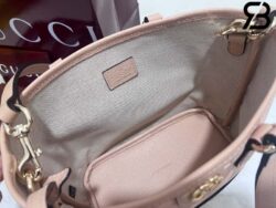 Túi Gucci Ophidia Mini Tote Bag Hồng Dusty Supreme Best Quality