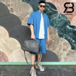 Túi Gucci Ophidia Shoe Case Xám Đen Supreme Best Quality