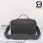 Túi Gucci Ophidia Shoe Case Xám Đen Supreme Best Quality