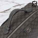 Túi Gucci Ophidia Shoe Case Xám Đen Supreme Best Quality