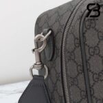 Túi Gucci Ophidia Shoe Case Xám Đen Supreme Best Quality