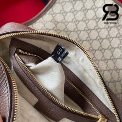 Túi Gucci Ophidia Small Shoulder Bag Beige Ebony GG Supreme Nâu Best Quality