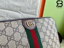 Túi Gucci Ophidia Medium Messenger Bag Beige Ebony GG Supreme Best Quality