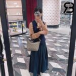 Túi Gucci Ophidia Super Mini Shoulder Bag Beige Ebony GG Supreme Best Quality