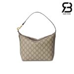 Túi Gucci Ophidia Super Mini Shoulder Bag Beige Ebony GG Supreme Best Quality