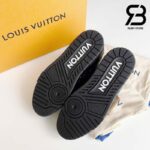 Giày Louis Vuitton x Takashi Murakami LV Trainer Black Multicolor Monogram Best Quality