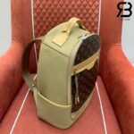 Ba Lô LV Outdoor Backpack Cowhide Leather And Monogram Canvas 44CM Best Quality