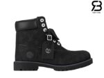 Giày Louis Vuitton x Timberland 6-In Ankle Boot Đen Monogram Best Quality