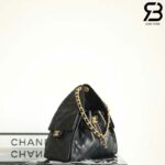Túi Chanel 25 Small Handbag Màu Đen Da Caviar 30CM Best Pháp