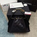 Túi Chanel 25 Small Handbag Màu Đen Da Caviar 30CM Best Pháp