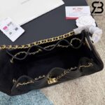 Túi Chanel 25 Small Handbag Màu Đen Da Caviar 30CM Best Pháp