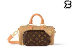 Túi LV Keepall Bandoulière 25 Cowhide Leather And Monogram Canvas Best Quality