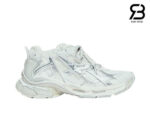 Giày Balenciaga Runner Burgundy White Grey Silver Trắng Xám Bạc