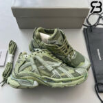 Giày Balenciaga Runner Leather Free Khaki Xanh Rêu