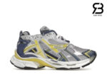 Giày Balenciaga Runner White Blue Yellow Grey Black Trắng Xanh Vàng
