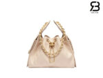 Túi Chanel 25 Small Handbag Beige Caviar 30CM Màu Be
