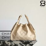 Túi Chanel 25 Small Handbag Beige Caviar 30CM Màu Be Best Quality
