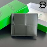 Ví Bottega Veneta Cassette Bi-Fold Wallet With Coin Purse Calfskin 10CM Best Quality