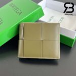 Ví Bottega Veneta Cassette Bi-Fold Wallet With Coin Purse Calfskin 10CM Best Quality