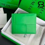 Ví Bottega Veneta Cassette Bi-Fold Wallet With Coin Purse Calfskin 10CM Best Quality