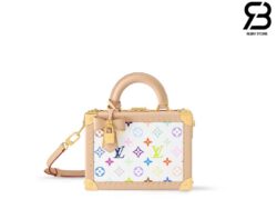 Túi LV x TM Petite Valise Multicolor White Monogram Màu Trắng 22.5CM Best Quality