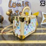 Túi LV x TM Petite Valise Multicolor White Monogram Màu Trắng 22.5CM Best Quality
