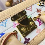 Túi LV x TM Petite Valise Multicolor White Monogram Màu Trắng 22.5CM Best Quality