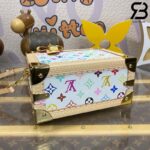 Túi LV x TM Petite Valise Multicolor White Monogram Màu Trắng 22.5CM Best Quality