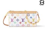 Túi LV x TM Pochette Accessoires Multicolor White Monogram Màu Trắng Best Quality