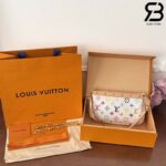 Túi LV x TM Pochette Accessoires Multicolor White Monogram Màu Trắng Best Quality