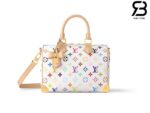 Túi LV x TM Speedy Bandoulière 25 Bag Multicolor White Monogram Màu Trắng Best Quality