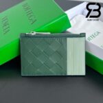 Ví Bottega Veneta Intrecciato Zippered Card Case Calfskin Best Quality