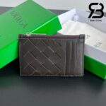 Ví Bottega Veneta Intrecciato Zippered Card Case Calfskin Best Quality