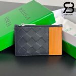 Ví Bottega Veneta Intrecciato Zippered Card Case Calfskin Best Quality