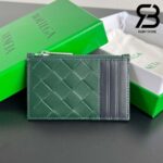 Ví Bottega Veneta Intrecciato Zippered Card Case Calfskin Best Quality