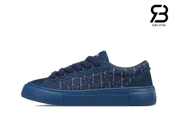 Giày Dior B33 Sneakers Blue Oblique Denim Màu Xanh Denim Giày Dior B33 Sneakers Blue Oblique Denim Màu Xanh Denim