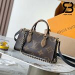 Túi LV OnTheGo East West Chain Monogram Reverse Màu Nâu 25CM Best Quality