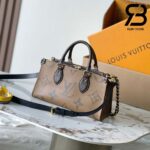 Túi LV OnTheGo East West Chain Monogram Reverse Màu Nâu 25CM Best Quality