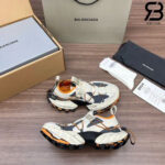 Giày Balenciaga Hike Sneakers Beige Orange Be Cam