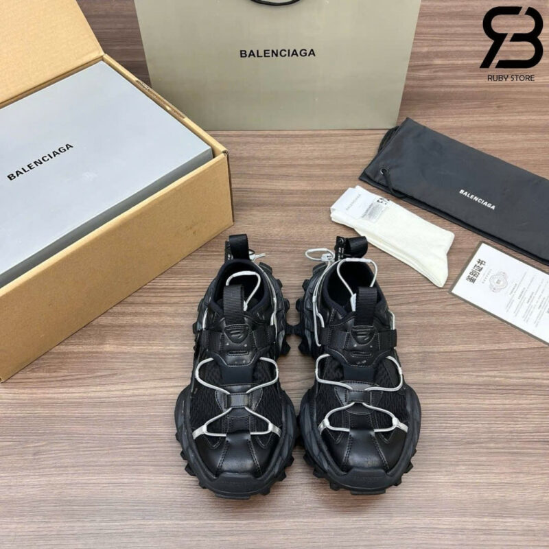 Giày Balenciaga Hike Sneakers Black Màu Đen