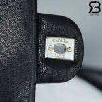 Túi Chanel 24P Kelly Medium Flap Bag Top Handle Màu Đen GHW 25CM Best Pháp