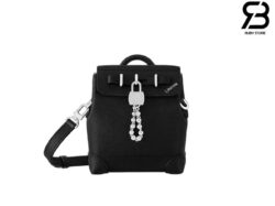 Túi LV Nano Steamer 15 Black Calfskin Màu Đen Best Quality