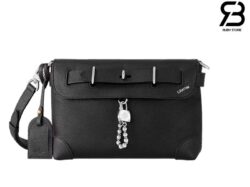 Túi LV Steamer Crossbody Bag Black Calfskin Màu Đen 30CM Best Quality