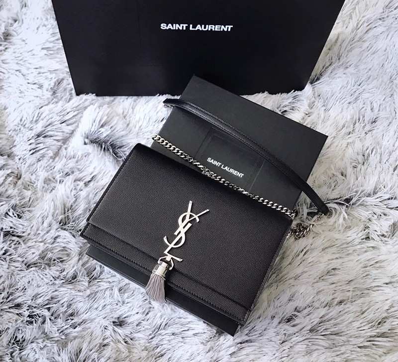 Saint Laurent Kate Small Tassel Bag