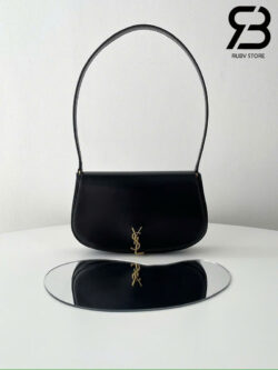 Túi YSL Mini Voltaire In Box Calfskin Leather Black Màu Đen 21CM Best Quality
