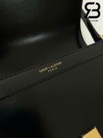 Túi YSL Mini Voltaire In Box Calfskin Leather Black Màu Đen 21CM Best Quality