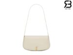 Túi YSL Mini Voltaire In Box Calfskin Leather Crema Soft Màu Trắng Kem 21CM Best Quality