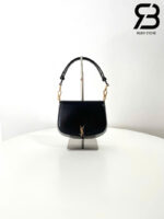 Túi YSL Mini Voltaire Top Handle Bag In Box Calfskin Leather Black Màu Đen 21CM Best Quality